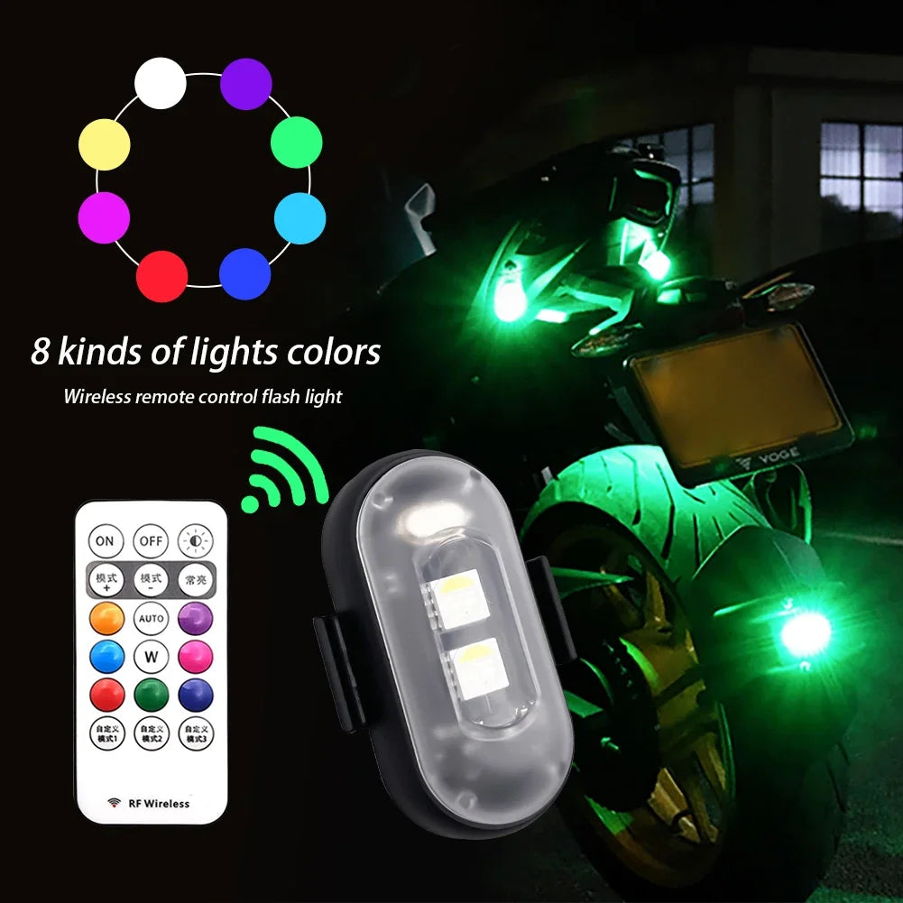 Lumière LED sans fil RGB